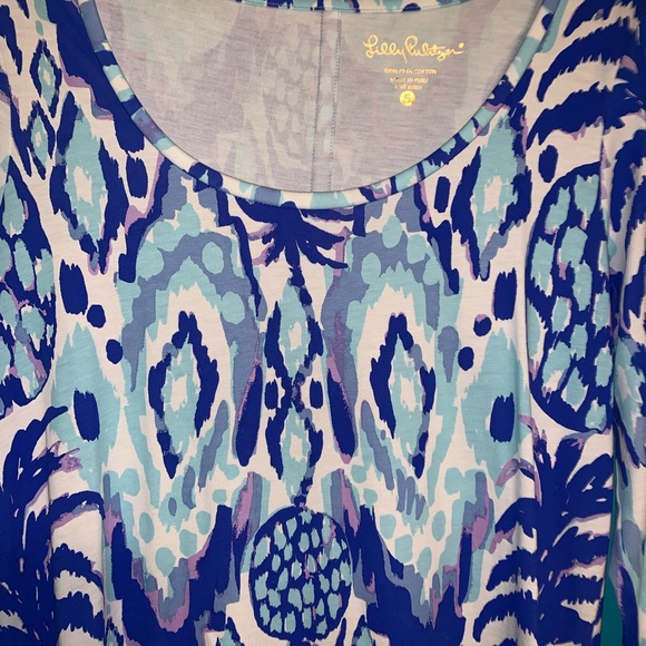 Printed Lilly Pulitzer Dress - Picture 2 of 4